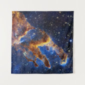 JWST Pillars of Creation, 2022 – イーグル星雲， M16 タペストリー (正面(横))