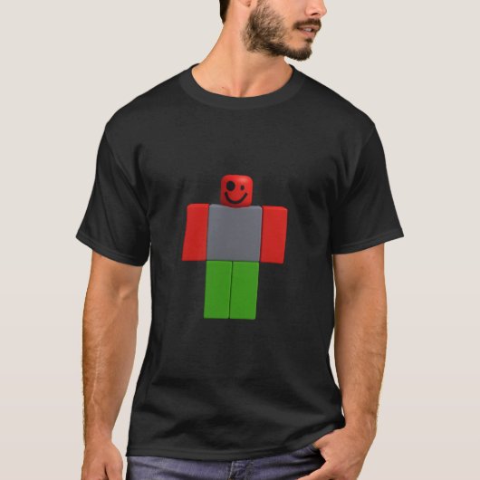jx1dx1 RobLox Team Clan Brainrot Meme Video Game Tシャツ (正面)