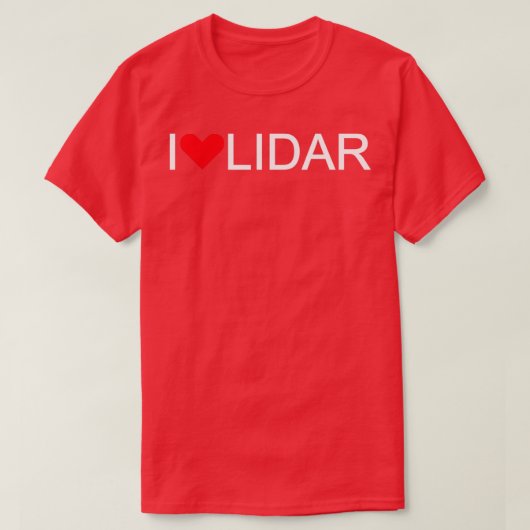 Jx27aime LIDARテキステブラン分類 Tシャツ (デザイン正面)