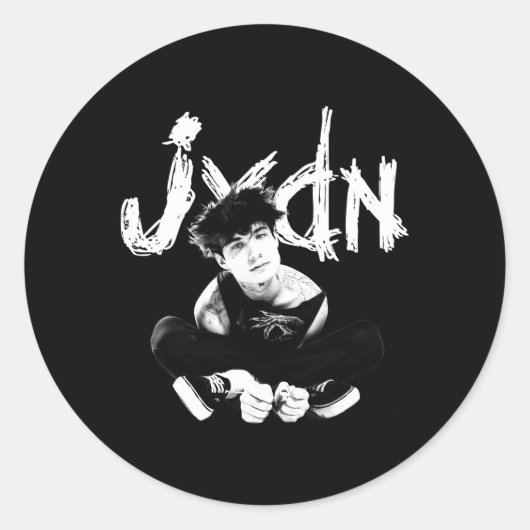 Jxdn座る ラウンドシール (正面)