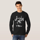 Jxdn 座っている tシャツ (正面フル)