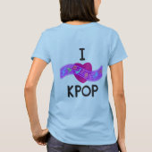 Kが大好きポップ・アートの Tシャツ (裏面)
