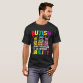 Kのための自閉症のラマ・アルパカ認知衣類 Tシャツ (正面フル)