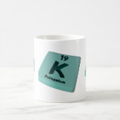 Kのカリウム コーヒーマグカップ (中央)