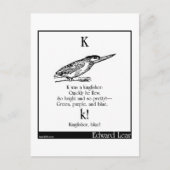 Kはカワセミだった ポストカード (正面)