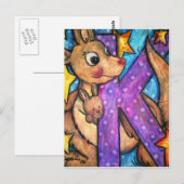 Kはカンガルー ポストカード (正面/裏面)