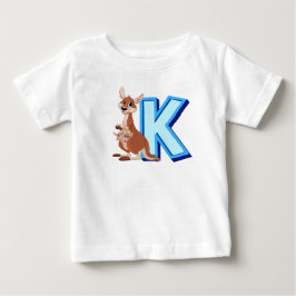 Kはキリンじゃない、Kはカンガルーだ。 ベビーTシャツ