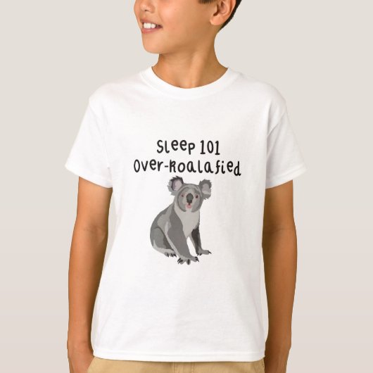 Kはコアラだ Tシャツ (正面)