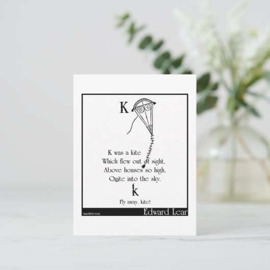 Kは凧だった ポストカード (スタンド正面)