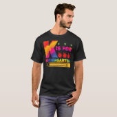 Kは幼稚園の先生学生のSchoに戻る Tシャツ (正面フル)
