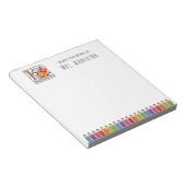 Kは幼稚園先生メモ帳 ノートパッド (アングル)