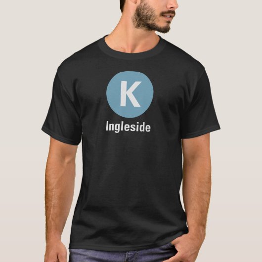 KイングルサイドダークTシャツ Tシャツ (正面)