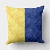 Kキロウォーター色#Nautical信号マリタイム国旗 クッション (裏面)