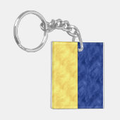 Kキロ水彩信号航海の海上国旗 キーホルダー (正面左)
