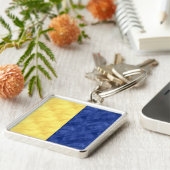 Kキロ水彩信号航海の海上国旗 キーホルダー (側面)