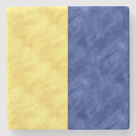 Kキロ水彩信号航海の海上国旗 ストーンコースター (正面)