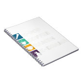 Kコポップ・アートのーヒラーメンKドラマTシャツSejLY ノートブック (右側)