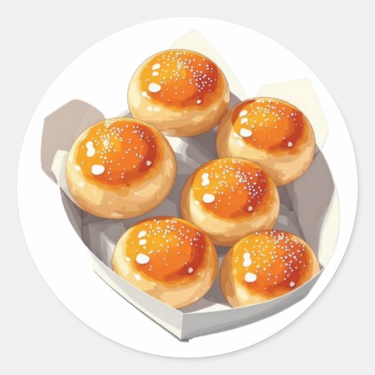 Kスタイル銃弾ジャーナリングシリーズ6 – フードシール ラウンドシール (正面)