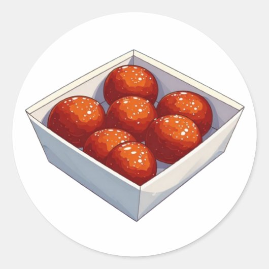 Kスタイル銃弾ジャーナリングシリーズ9 – フードシール ラウンドシール (正面)