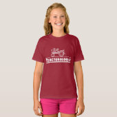 Kトラクター専門医RED Tシャツ (正面フル)