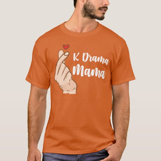 Kドラマママ レトロ Tシャツ (正面)