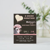 Kドラママラソン オーダーメイド 韓流 ドラマ ファンダム ポストカード (スタンド正面)