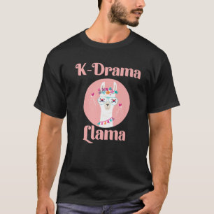 KドラマLlama韓国国旗Kdrama恋人古里 Tシャツ