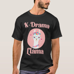 KドラマLlama韓国国旗Kdrama愛好家Kore Tシャツ