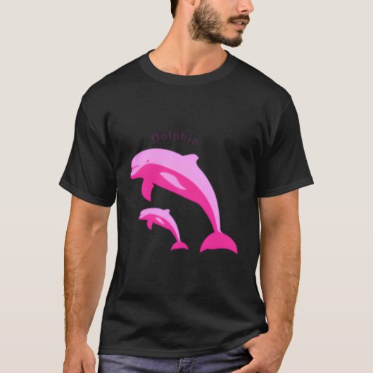 Kドルフィンズマザー&ベビー Tシャツ (正面)