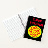 Kフォーポップ・アートのエバー ノートブック (内部)