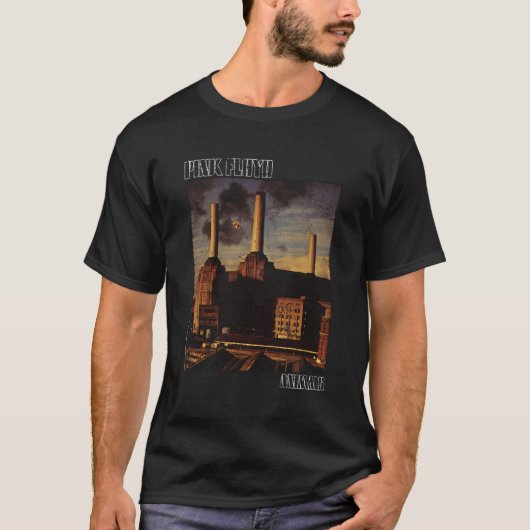 Kフロイド退色した動物 Tシャツ (正面)