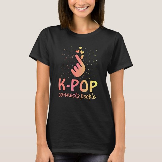 Kポップソポップ・アートのング一時停止2 Tシャツ (正面)
