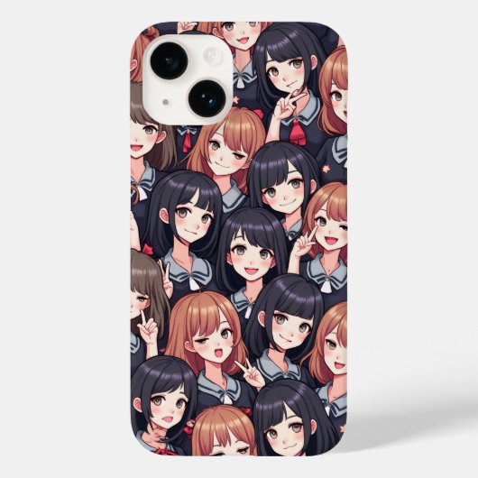 kポップ・アートの아이돌 스타일 스마트폰 케이스 Case-Mate iPhoneケース (裏面)