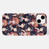 kポップ・アートの아이돌 스타일 스마트폰 케이스 Case-Mate iPhoneケース (裏面 (横))