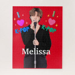 Kミュージックフポップ・アートのァンボーイバンドシンガーパーソナライズされた ジグソーパズル