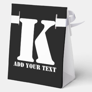 Kモノグラムクラシックトレンディーカスタムウェディングテンプラ フェイバーボックス