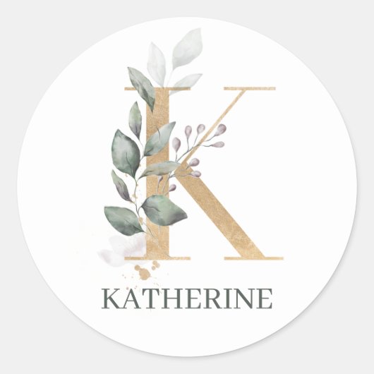 KモノグラムフローラクラシックプランナーRou ラウンドシール (正面)