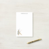 Kモノグラムフローラポストイットノート ポストイット (デスク上)