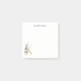 Kモノグラムフローラメモ ポストイット