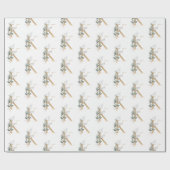 Kモノグラムフローラ ラッピングペーパー (フラット)