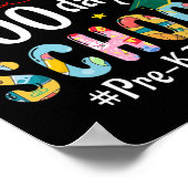 K以前の先生おもしろい100日目 ポスター (角)