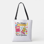 K以前の先生の学校用品 トートバッグ (裏面)