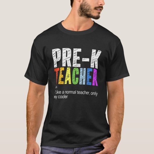 K以前の先生定義新学期 Tシャツ (正面)