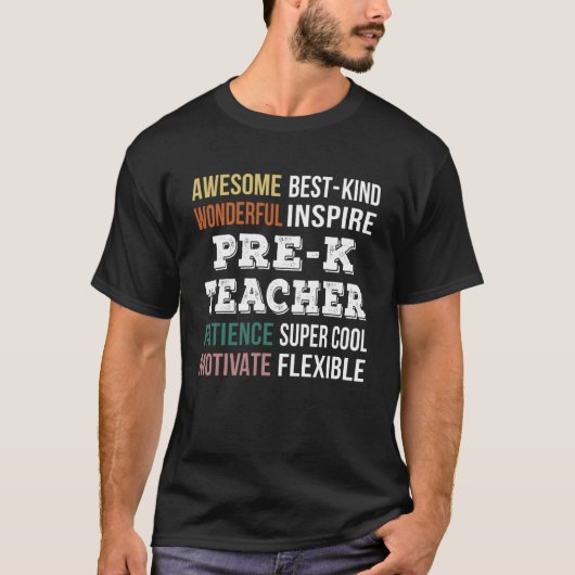 K以前の先生評価 Tシャツ (正面)