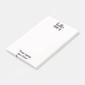 K以前の白黒 ポストイット (アングル)