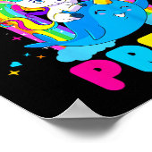 K前ユニコーンをシュオに押し戻す準備ができている子供 ポスター (角)