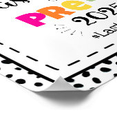 K前写真プロップサインの最終日 ポスター (角)