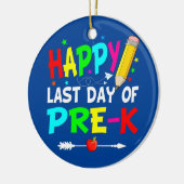 K前卒業のハッピーラストデイ先生 セラミックオーナメント (左)