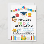 K前卒業招待状 招待状 (正面)