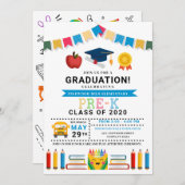 K前卒業招待状 招待状 (正面/裏面)